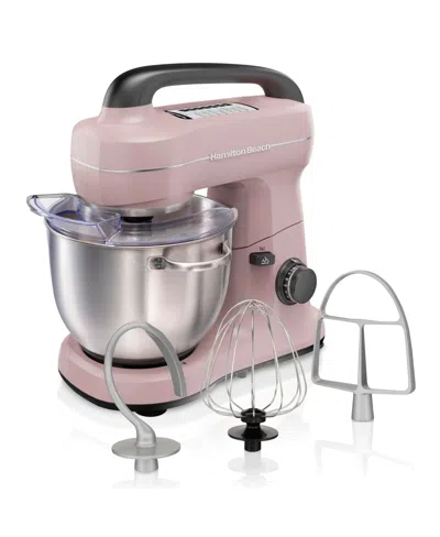 Hamilton Beach Stand Mixer With 4 Quart Stainless Steel Bowl