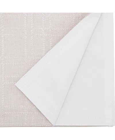 Saro Lifestyle Classic Stitched Plaid Table Runner, 16" X108"
