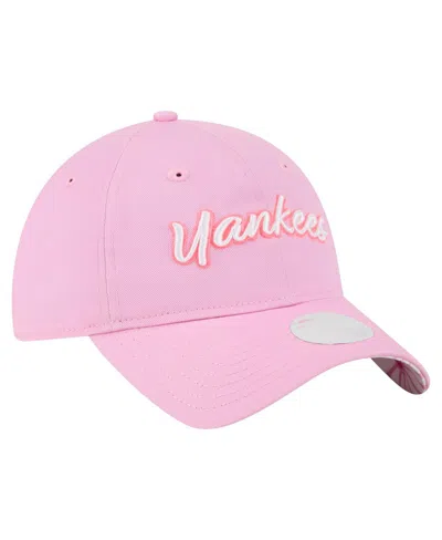 New Era Women's Pink New York Yankees Mother's Day 9twenty Adjustable Hat