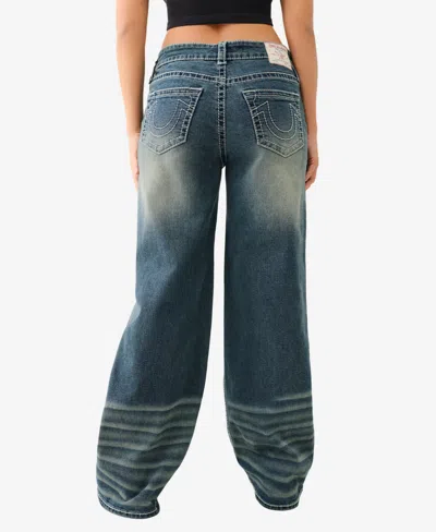 TRUE RELIGION WOMEN'S BOBBI BIG T BAGGY JEANS 