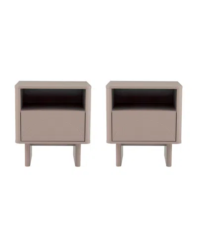 Manhattan Comfort Modern Ella Nightstand