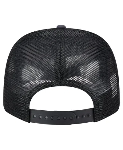 New Era Men's Navy/black New England Patriots Adventure Drinks Pattern 9seventy Stretch-snap Hat