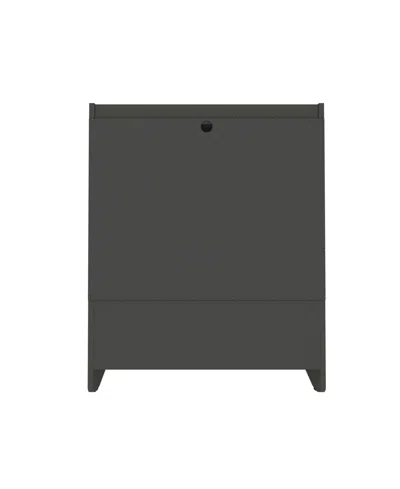 Manhattan Comfort 34.25" Wood Coney Mid-century Modern 3-drawer Dresser