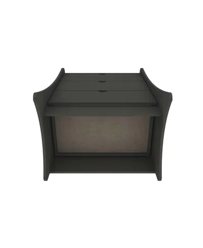 Manhattan Comfort 34.25" Wood Coney Mid-century Modern 3-drawer Dresser