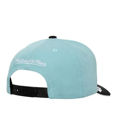 Mitchell & Ness Men's Light Blue/black Seattle Kraken Underarch Two-tone Pro Crown Snapback Hat
