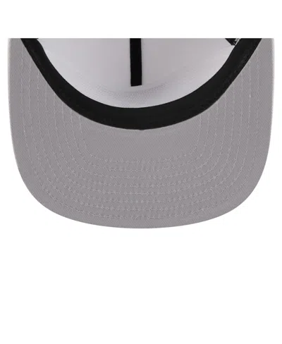 NEW ERA MEN'S WHITE LAS VEGAS RAIDERS COLLIDE GOLFER SNAPBACK HAT 