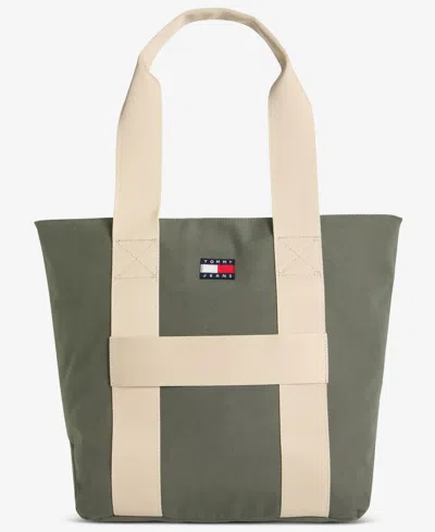 Tommy Hilfiger Men's Retro Logo Tote Bag