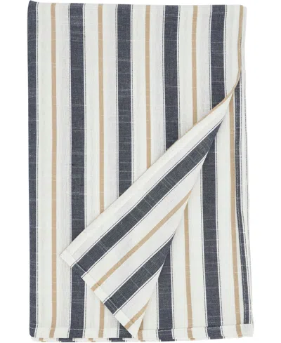 Saro Lifestyle Modern Striped Tablecloth, 65" X 160"