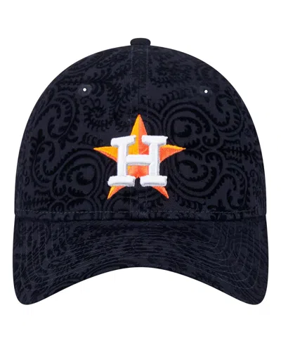 New Era Women's Navy Houston Astros Flair 9twenty Adjustable Hat