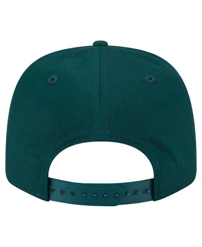 New Era Men's Kelly Green Athletics Circle Patch 9seventy Stretch-snap Hat