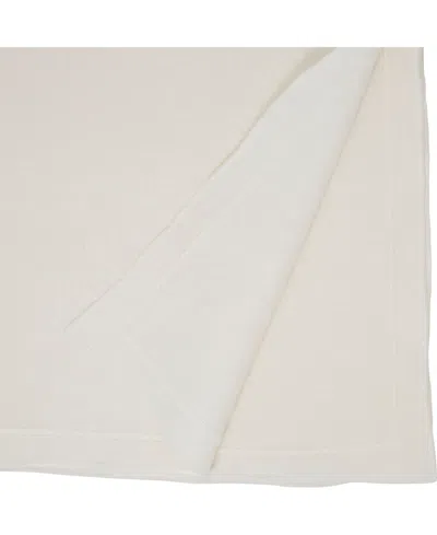 Saro Lifestyle Stonewashed Overlock Edge Table Runner, 16" X 72"