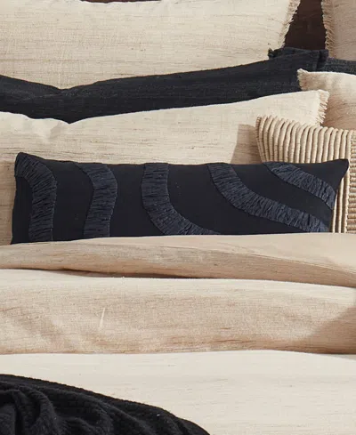 Donna Karan Home Wave Decorative Pillow, 14" X 20"