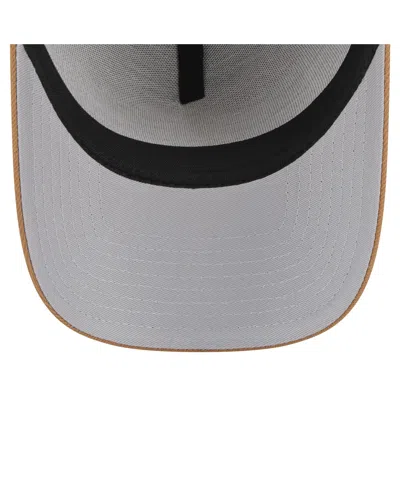New Era Men's Tan Philadelphia 76ers 9forty A-frame Trucker Adjustable Hat