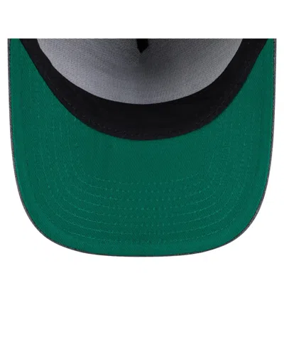 New Era Men's Charcoal St. Louis Blues Throwback Washed A-frame Pre-curved 9fifty Snapback Hat