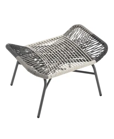 Manhattan Comfort Ashland Modern 3pc Patio Conversation Set
