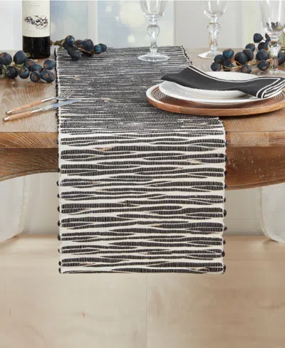 Saro Lifestyle Hyacinth Water Table Runner, 14" X 72"