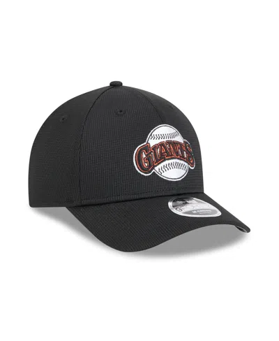 New Era Men's Black San Francisco Giants 2025 Batting Practice 9forty M-crown Adjustable Hat