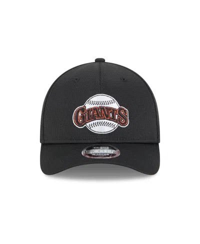 New Era Men's Black San Francisco Giants 2025 Batting Practice 9forty M-crown Adjustable Hat