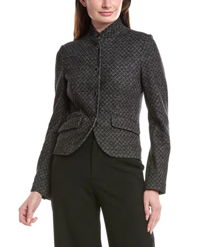 Rag & Bone Slade Crop Jacquard Wool-blend Jacket