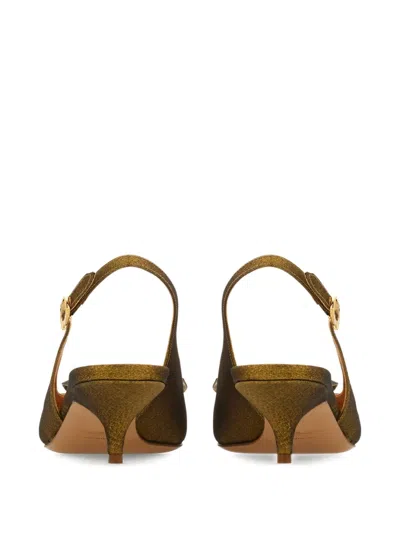 Ferragamo 40mm Bow Slingback Pumps