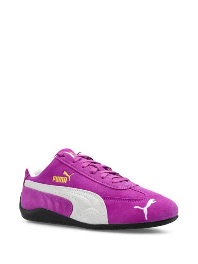 Puma Womens Purple Speedcat Og Suede Low-top Trainers