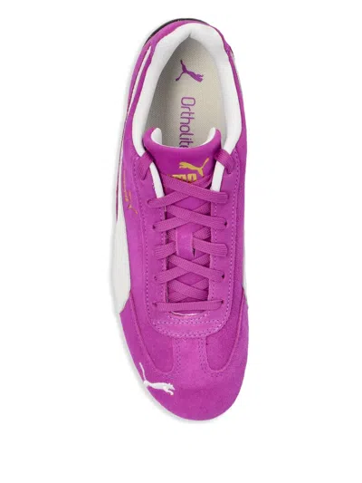 Puma Womens Purple Speedcat Og Suede Low-top Trainers