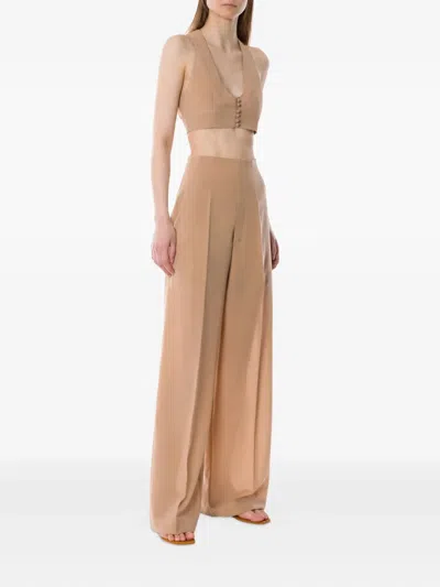 Philosophy Di Lorenzo Serafini Pressed-crease Trousers In Neutral