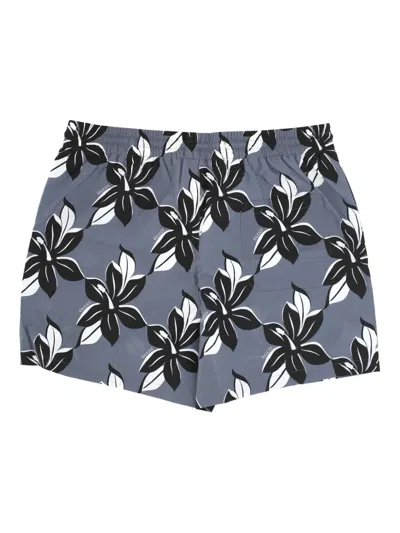Gucci All Over Graphic-print Swim Shorts