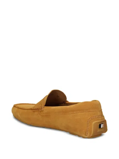 Hugo Boss Suede Loafers In Multi