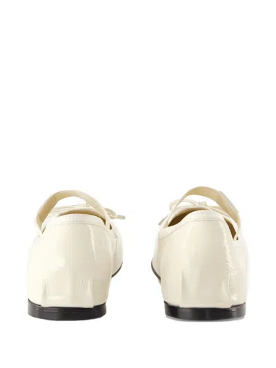 Anine Bing Off-white Jolie Ballerina Flats