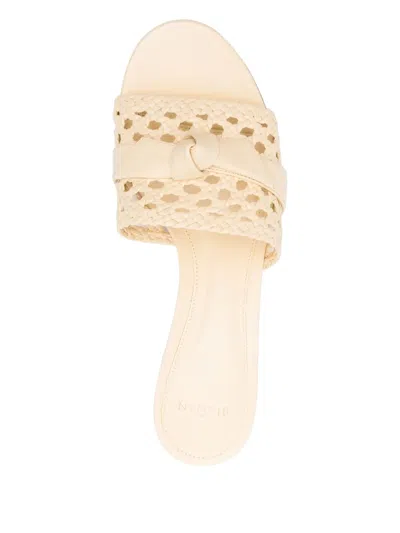 Alexandre Birman 45mm Clarita Basketry Block Mules