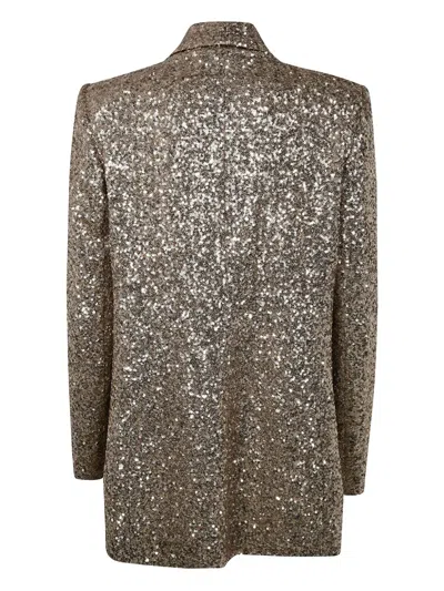 Drhope Sequin-embellished Blazer In Gray