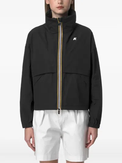 K-way K Way Aubette Memory Touch Black Jacket