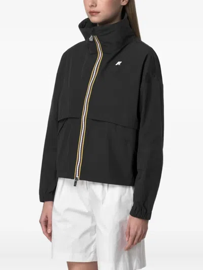 K-way K Way Aubette Memory Touch Black Jacket