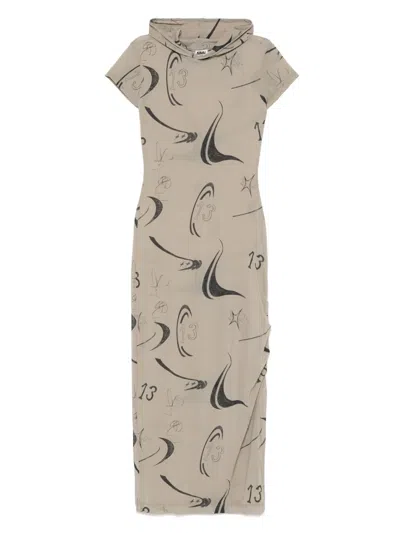 Avavav Hooded Maxi Dress