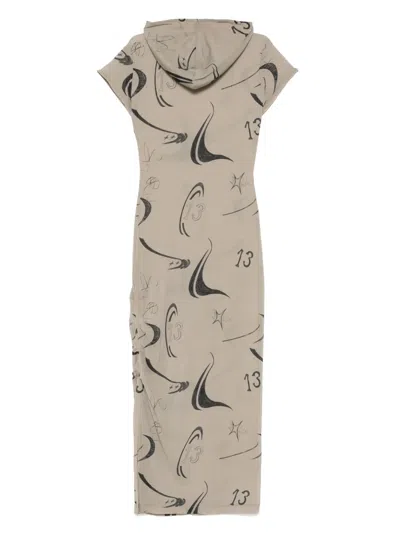 Avavav Hooded Maxi Dress
