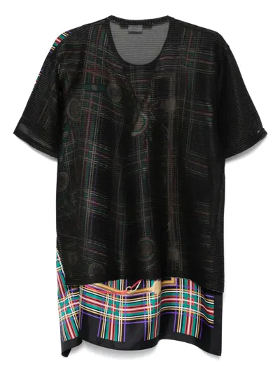 Junya Watanabe Lurex-detailed T-shirt