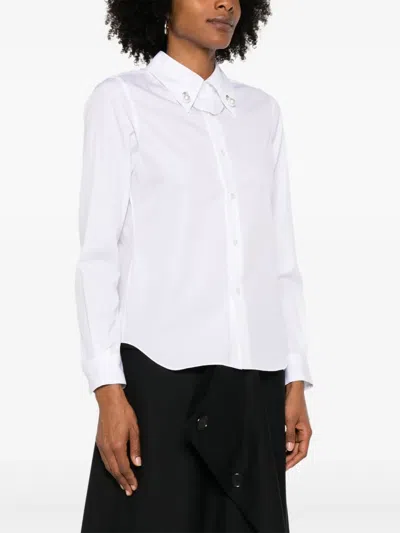Noir Kei Ninomiya Bead-embellished Shirt
