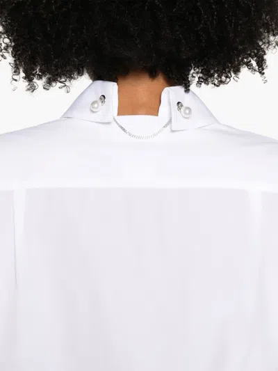 Noir Kei Ninomiya Bead-embellished Shirt