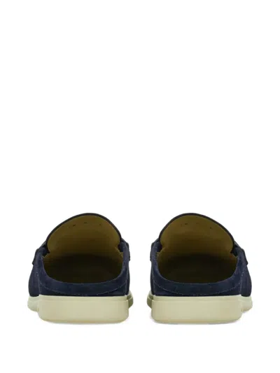 Ferragamo Gancini Buckle Loafer Mule