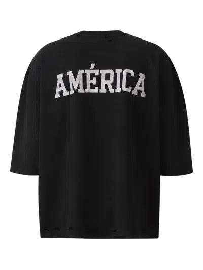 Willy Chavarria Men's America Community Center Buffalo T-shirt