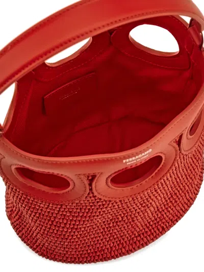 Ferragamo Gancini Mini Bucket Bag