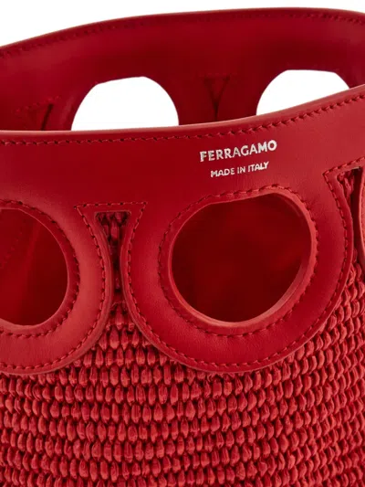 Ferragamo Gancini Mini Bucket Bag