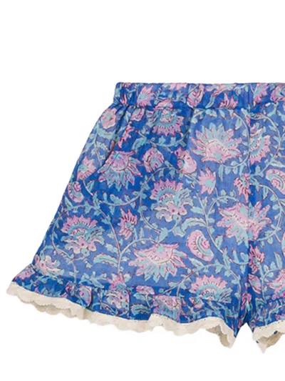 Louise Misha Floral-print Shorts