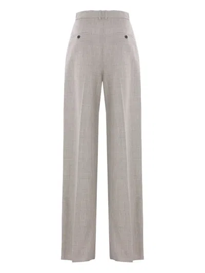 Saint Laurent Wool Wide-leg Trousers