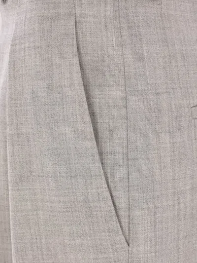 Saint Laurent Wool Wide-leg Trousers