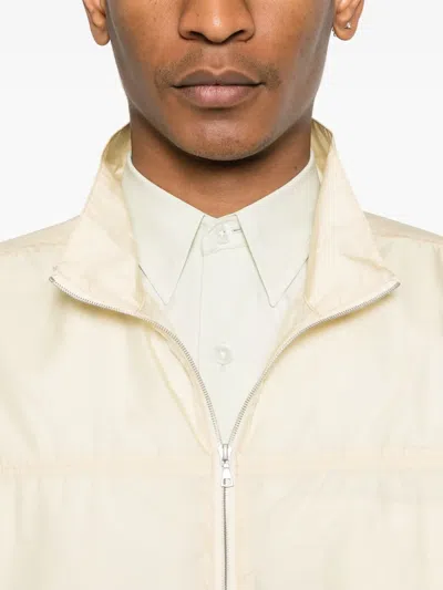 Auralee Light Sheer Jacket In Neutral