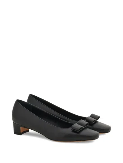 Ferragamo 30mm Iconic Bow Pumps