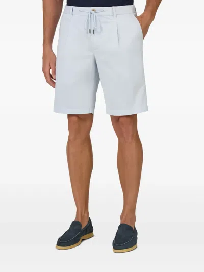 Boggi Milano Stretch Cotton Summer Bermuda Shorts