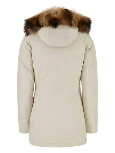 Shop Woolrich Hooded Padded Jacket